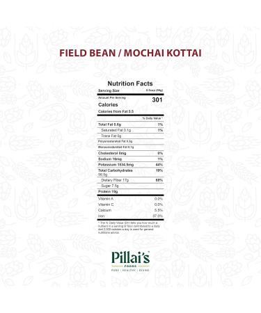 Pillai's Field Bean/Mochai Kottai - 250 grams - Buy Online on GoSupps.com