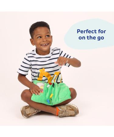 Weighted Sensory Fidget Lap Pad - Fun & Function Busy Fingers - Ideal for Kids Adults & Seniors - Activity Mat for Calm & Focus - Buy Online on GoSupps.com