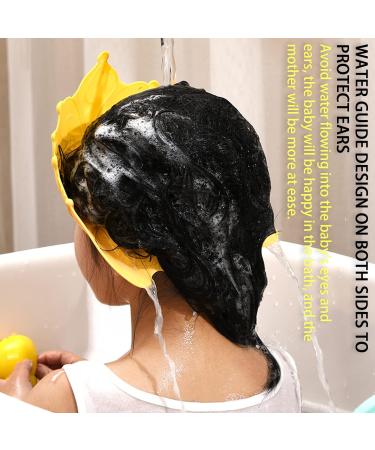 Shop BDSHUNBF Adjustable Silicone Shower Hood for Kids - Shampoo & Hair Washing Protection with Duck Toys - Buy Online on GoSupps.com