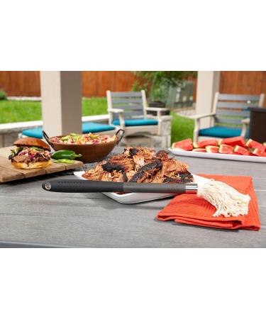 GRILLHOGS 18-inch Basting Mop with Bonus Head - Perfect for Sauce Lovers! Soft Grip Handle, Dishwasher Safe - Buy Online on GoSupps.com