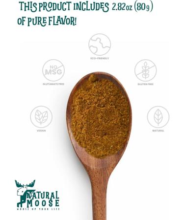 Natural Moose | 100% All Natural Herb & Spices | Italian Pizza and Spaghetti | 60g Italian Pizza and Pasta 60g - Buy Online on GoSupps.com