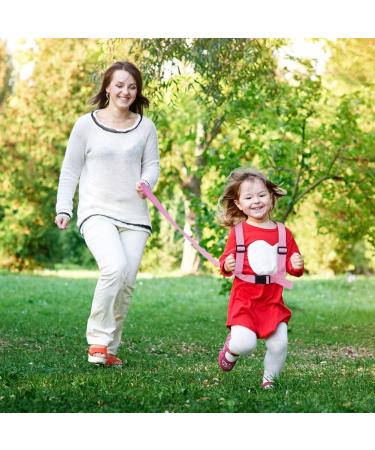 AOMIG Baby Walking Reins & Safety Harness Pony Leash - Pink for Toddlers Boys & Girls - Buy Online on GoSupps.com