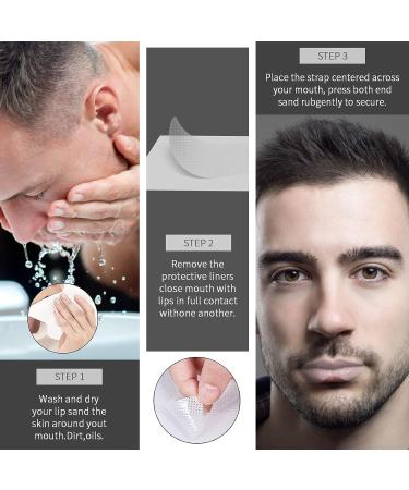 Mouth Tape for Men - 90pcs to Stop Snoring & Improve Sleep Quality - Buy Online on GoSupps.com