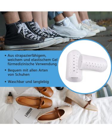 12PC Gel Toe Caps | Breathable Silicone Big Toe Protection for Blisters Hammer Toe & Pain Relief - Unisex - Buy Online on GoSupps.com