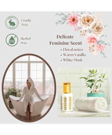 Body Oils by Brenda Musk Al Tahara Perfume Oil - White Musk Attar for Women and Men - Thick Unisex Fragrance Imported Oil - Alcohol Free (12 ml) 1 Fl Oz (Pack of 1) - Buy Online on GoSupps.com