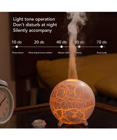 Essential Oil Diffuser with Intermittent Mist Modes - Elegant 200ml Aroma Humidifier for Home (White) | Best Aroma Diffuser for Relaxation & Wellness - Buy Online on GoSupps.com