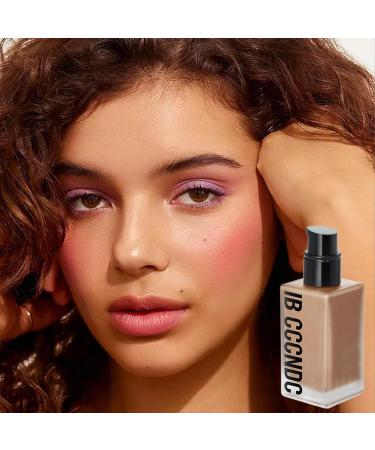 Foundation Full Coverage Lightweight Water Gel Formula Makeup Cream Full coverage liquid foundation for women and girls spots skin coverage eyes Skuda - Buy Online on GoSupps.com