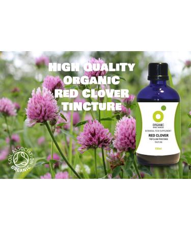 Organic Herbal Remedies Red Clover Tincture 100 ml - Buy Online on GoSupps.com