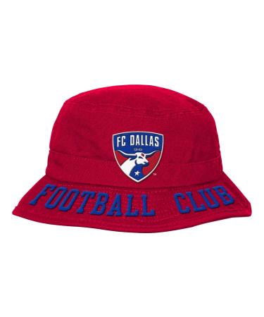 MLS R S67EB Boys Bucket Hat FC Dallas One Size Red