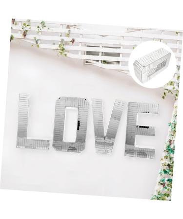 Letter O Wall Decor - 3D Silver Foam Alphabet for Bachelorette & Disco Party - Adhesive Wall Decal for International Shipping - Buy Online on GoSupps.com