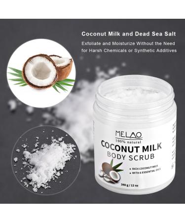 Ultra-Moisturizing Body Peeling Cream for Silky Smooth Skin | Organic Shower Peeling for Stretch Marks & Skin Smoothing - Buy Online on GoSupps.com