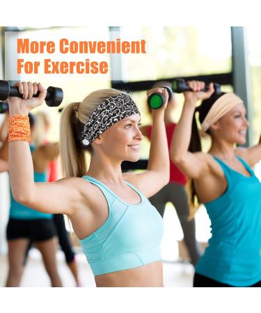 10 Piece Button Headband Set for Men and Women - Multi-functional Hair Band with Ear Protection Holder and Soft Headwrap - Buy Online on GoSupps.com