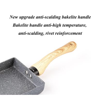 VIDOJI Pan Practical Non-Stick Tamagoyaki Omelette Frying Pan Meat Pie Pancake Frying Pan Pots Kitchen Cookwares for Household Breakfast - Buy Online on GoSupps.com