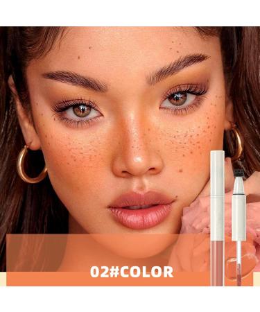 Freckle Makeup | Crayon Natural et Fard Joues Liquide - Outil Estampage S chage Rapide Portable Pour Femmes Maison Voyage F tes - Buy Online on GoSupps.com