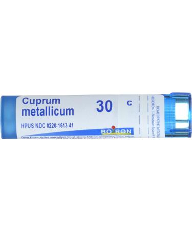 Boiron Cuprum Metallicum 30C 80 Pellets Homeopathic Medicine for Leg Cramps and Muscle Cramps