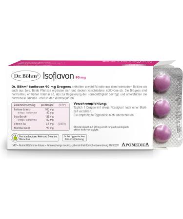 Dr. B hm Isoflavon - 60 Tablets | Premium Dietary Supplement for Women Over 40 | Supports Hormonal Balance & Well-Being - Buy Online on GoSupps.com