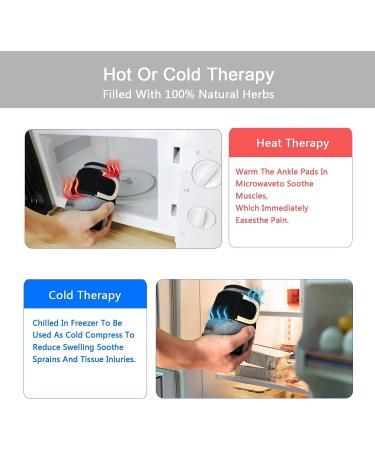 Ti Caldi Ankle Heating Pad for Heel Pain Relief | Ideal for High Heels, Sports Injury Recovery & Daily Physiotherapy | Men, Women, Children - Buy Online on GoSupps.com