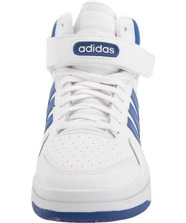 adidas Men's Postmove Mid Basketball Shoe 9.5 - White/Team Royal Blue/Grey - Buy Online on GoSupps.com