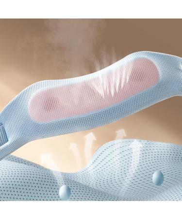 Besreey Neck Support Brace | Adjustable Soft Foam Wraps Neck Support | Soft Neck Support Brace for Sleeping Aligns & Stabilizes Vertebrae Ensures Stability for Women & Men Blue M - Buy Online on GoSupps.com