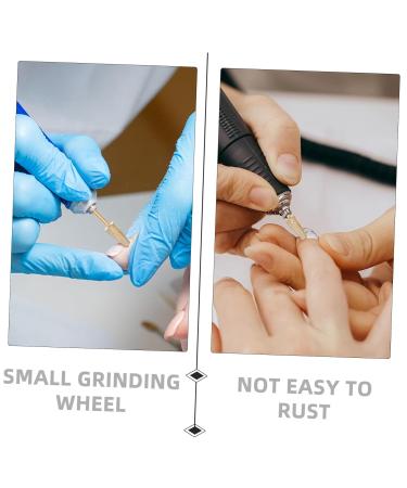 MUSISALY Nail Polisher Electric Grinder Electrical Tools Manicure Drill Tool Polishing Head Manicure Grinding Heads Portable Nail Grinder Nail File Head Drill Bits for Nails Tungsten Steel - Buy Online on GoSupps.com