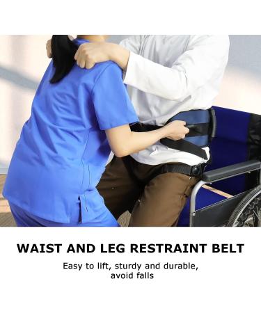 YHK Leg Loop Gait Belt with 6 Handles - Adjustable Safety Assist Device for Seniors & Limited Mobility - 500 lbs Support - Quick Release Buckle - Buy Online on GoSupps.com