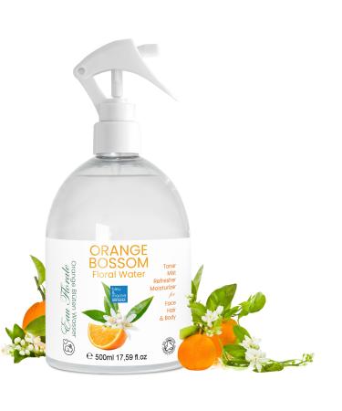 bleu & marine Bretania Neroli Facial Cleanser - Cleansing Oily Skin Skin with Imperfection - Removes Makeup Traces - Mature Firming Skin - 500ml