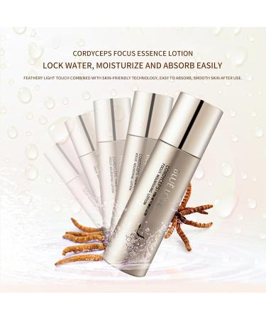 BLUE LOVE Cordyceps Focus Essence Lotion Hydrating Anti-Aging Moisturizer for Women & Men Lightweight Daily Face Lotion for All Skin Types - Buy Online on GoSupps.com