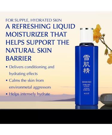SEKKISEI Lotion Enriched - Hydrating Liquid Facial Moisturizer 6.7 oz | International Shipping Available - Buy Online on GoSupps.com