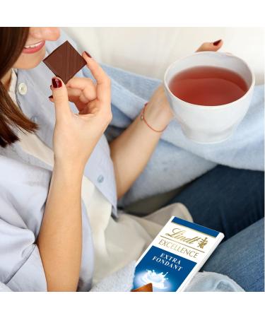 Lindt - EXCELLENCE Extra Fondant Tablet - Milk Chocolate 100g - Buy Online on GoSupps.com