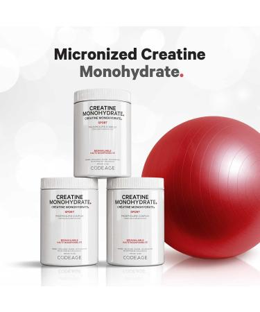 Codeage Creatine Monohydrate Powder Supplement Pure Creatine 5000mg 3-Month Supply Unflavored Micronized Muscle Support Keto-Friendly - 90 Servings - Buy Online on GoSupps.com