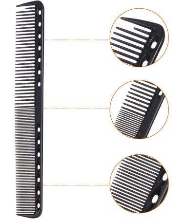 8 Packs Fine Cutting Comb Carbon Hairdressing Comb Heat Resistant Barber Comb for Most Hair Types 8 Packs - Buy Online on GoSupps.com