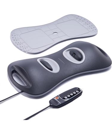 Electrical lumbar traction device waist back massage device with dynamic airbag lumbar stretcher for relief back pain 3-level vibrations heat therapy from 113 to 149 (45 to 65 )