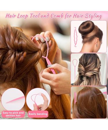 2054Pcs Clear and Black Hair Rubber Bands Set with Seamless Ties and Styling Accessories - Buy Online on GoSupps.com