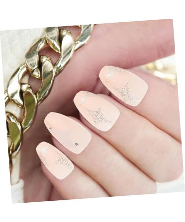VINTORKY 1 Set Nail Patch Fake Nails Decor Nail Decals Nails for Women Fake Nail Tips Full Cover Nails Glue on Nails Short Nail Art Patches Nail Art Stickers Nail Piece Manicure X4 Plastic - Buy Online on GoSupps.com