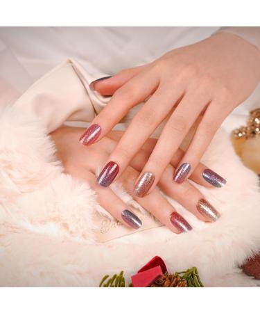 Danni & Toni Twilight Gel Nail Foils - Colorful UV Self-Adhesive Nail Stickers Design (28 Count) - Buy Online on GoSupps.com