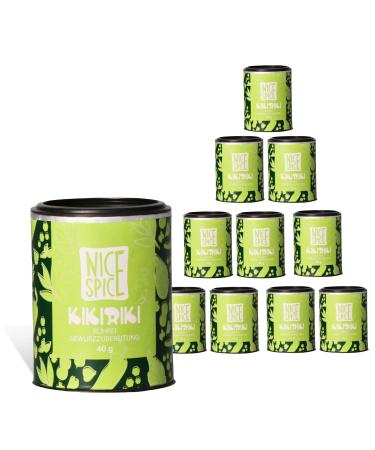 NICE SPICE 10 Boxes (10 x 40g) Spice Mix for Scrambled Eggs, Omelettes, Eggs Benedict, Gift for Home Cooks, Spice Reserve for Cooking