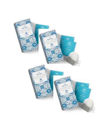 Whittard Whittard | Earl Grey Bergamot Flavor Black Tea - 4 x 25 Filters | Fruity & Floral Bergamot Black Tea in Individual Bags