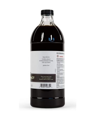 Rodelle Pure Vanilla Extract 32oz - Premium Quality Vanilla for Baking - Buy Online on GoSupps.com