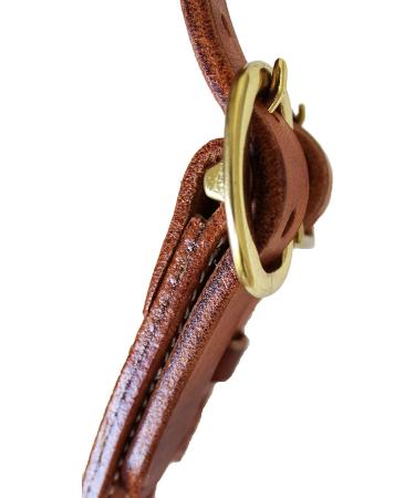 Horse Western Amish USA Hermann Oak Leather Headstall with Snap Ends - 975H101 - Buy Online on GoSupps.com