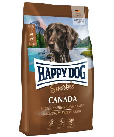 Happy Dog - Sensible Canada Salmon Rabbit & Lamb M - Dry food for adult dogs - 11kg canada (salmon rabbit & lamb) 11 kg (1 Pack)