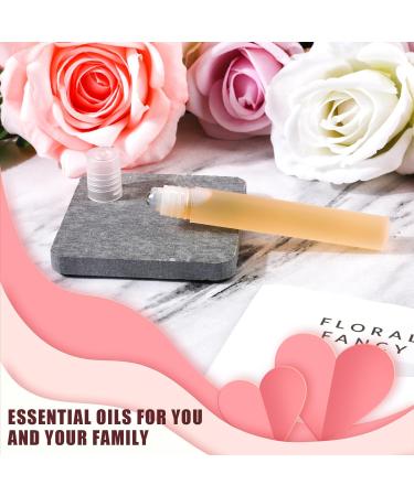 XIHIRCD 6pcs Roller Bottles 10ml Potable Roller Containers with Dispenser Tube Refillable Cosmetic Matte Plastic Roller Bottles Essential Oil Roller Roller Ball Perfume Bottle for Travel - Buy Online on GoSupps.com