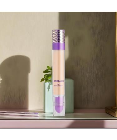  Jlobnyiun Full Coverage Concealer - Long-Lasting Coverage Stick Blendable Makeup 7.5ml | Smooth creamy formula lightweight texture natural professional application beautiful - Buy Online on GoSupps.com