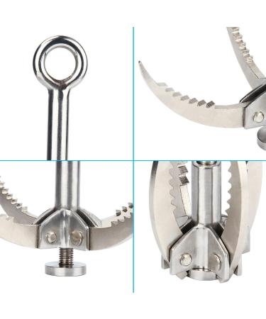 Latinaric Stainless Steel Grappling Hook - 4 Claws for Mountaineering Hiking & Survival | Durable & Reliable International Shipping - Buy Online on GoSupps.com