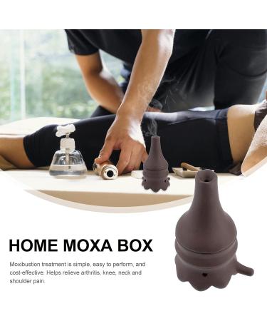 Healifty Wood Moxibustion Burner Box - Chinese Body Cupping Heating Tool - Buy Online on GoSupps.com
