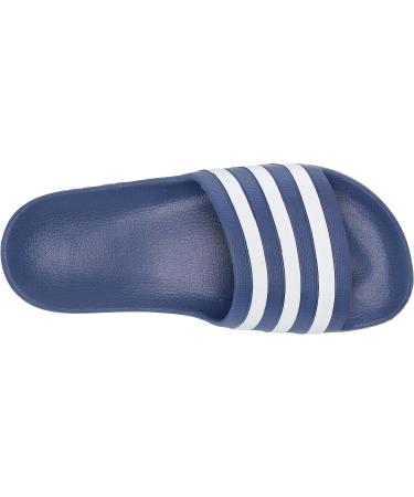 adidas Adilette Aqua Slides Sandal - Crew Blue/White, Size 8 - Buy Online on GoSupps.com