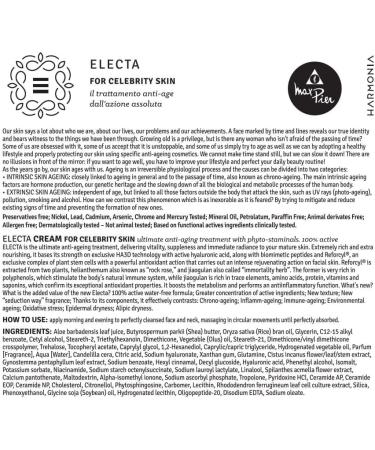 ELECTA Face Cream absolute anti-aging treatment with phytostem and 100% active regenerating anti-wrinkle HA3D Hyaluronic Acid gives relaxation and brightness to the face. 50ml. - Buy Online on GoSupps.com