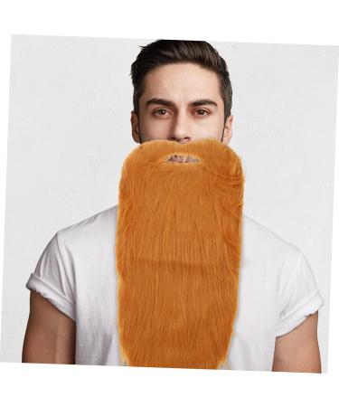 Healvian barbe artificielle moustache Halloween faux boucl faire la f te barbu Noir costume de barbe adulte barbe de costume fausse barbe ornements de barbe pour hommes chiffon Gris Brun - Buy Online on GoSupps.com