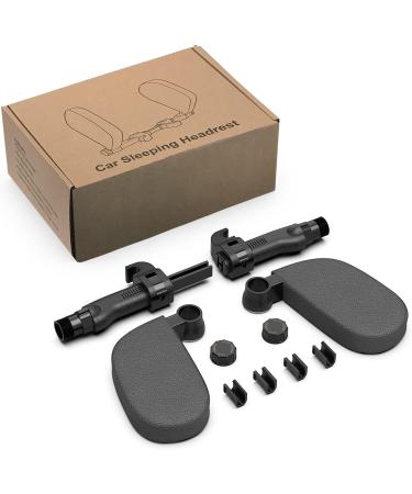 LATIT Car Seat Headrest Pillow - Premium Detachable Head Neck Support for Travel - Black (UPGRADE) - Buy Online on GoSupps.com