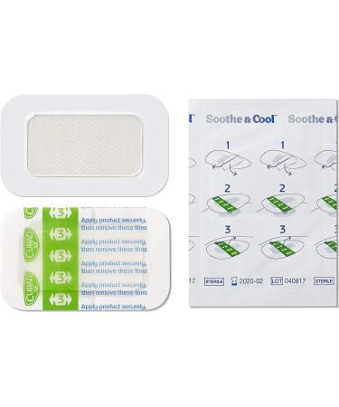 Curad Soothe and Cool Clear Gel Bandages 8 Count - Pack of 3 for Fast Healing - Buy Online on GoSupps.com