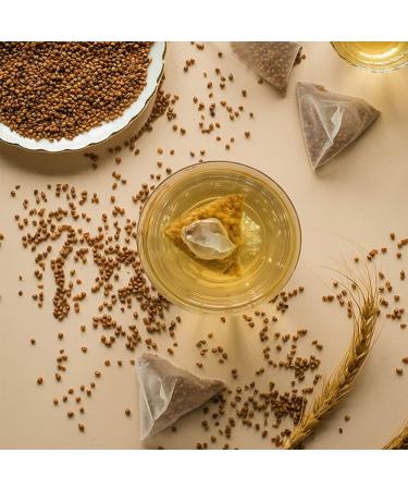TEARELAE Himalayan Tartary Buckwheat Tea Bags 6.35oz (180g) - Caffeine Free, Roasted Nuts Aroma - Non-GMO Buckwheat Tea - Buy Online on GoSupps.com